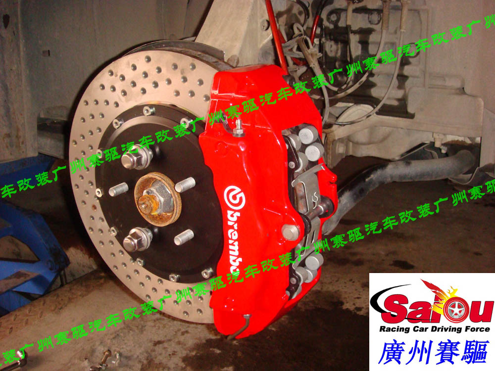 英菲尼迪EX35升級BREMBO大六活塞卡鉗套裝 可選355MM/362MM剎車盤