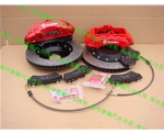 奧迪A4升級(jí)剎車(chē)改BREMBO   A4改brembo 17J剎車(chē)  A4改裝BREMBO大六活塞鮑魚(yú)
