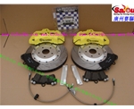 奔馳E260升級剎車套裝  E260改裝BREMBO 17J 剎車    E260改裝BREMBO原裝碟